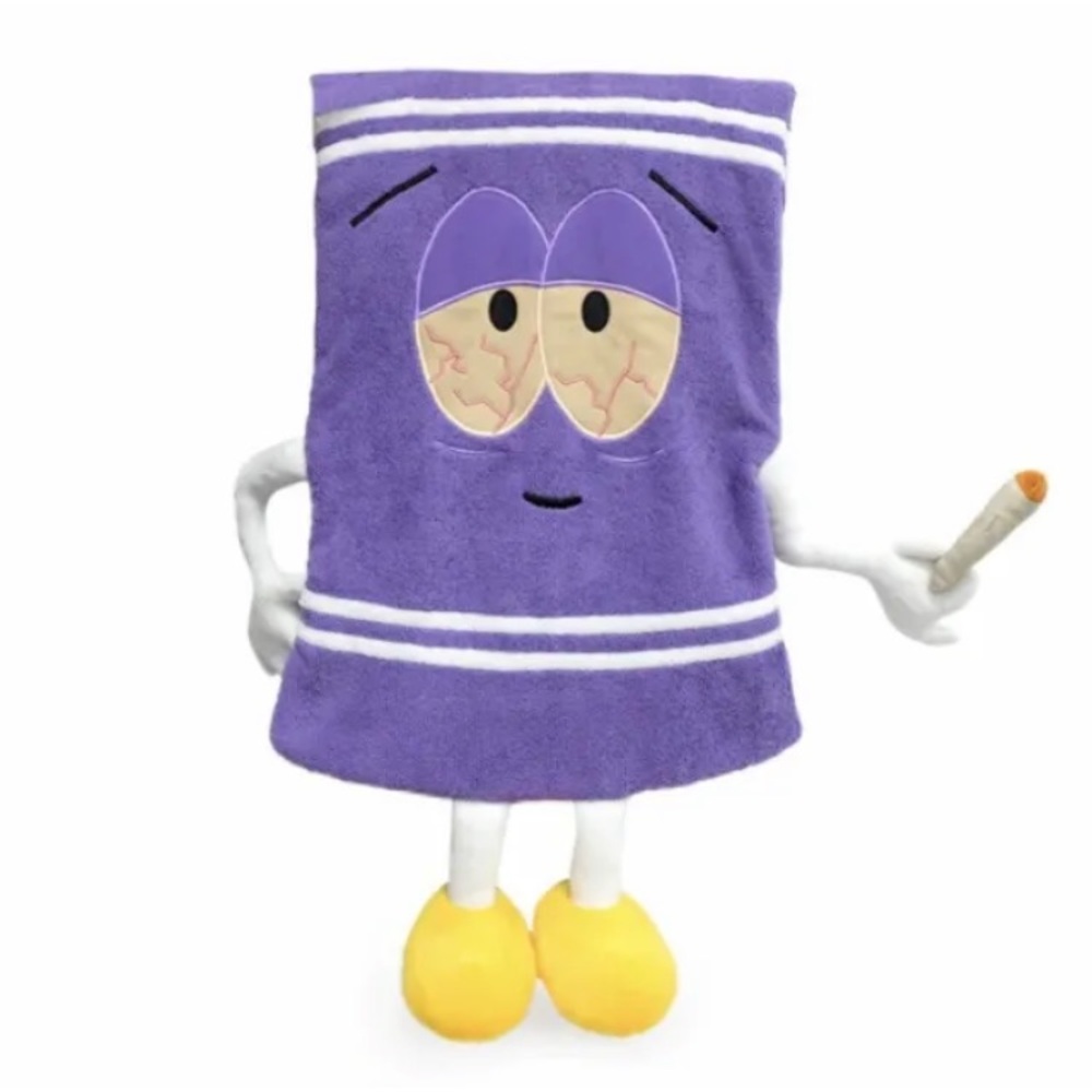 KIDROBOT SOUTH PARK STONED TOWELIE 24 Inch Towel Adidas Dunny Munny Supreme 420 - Picture 6 of 12